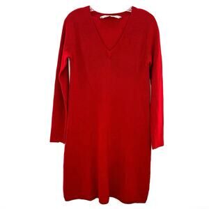 Athleta Women’s wool long sleeve mini ribbed dress